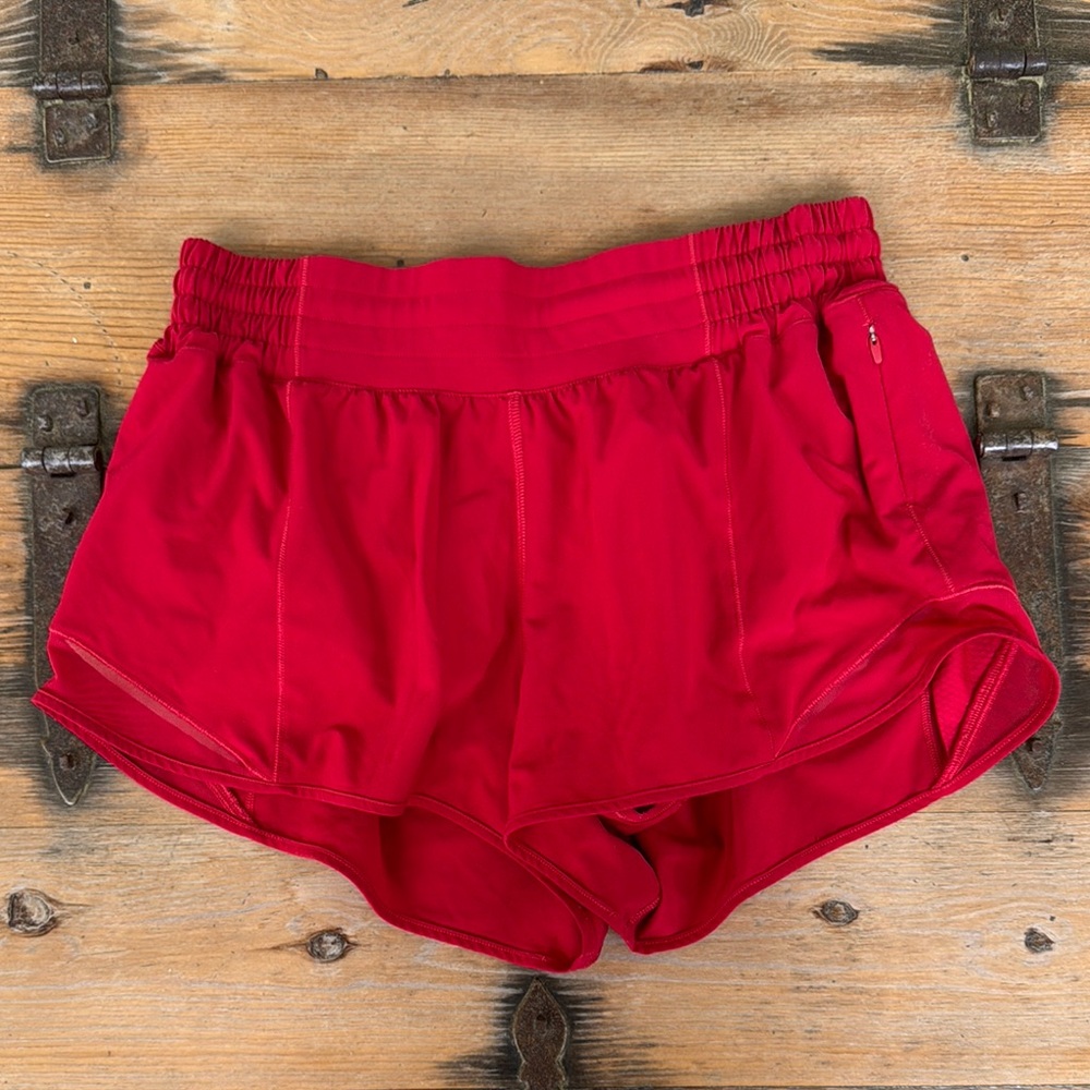 lululemon athletica Red Women's Athletic Shorts